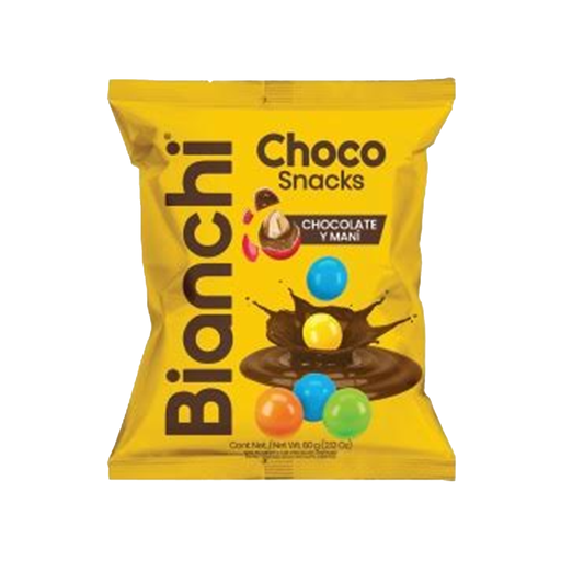[7702993048894] Chocolate Bianchi Chococolores Mani 50 gr
