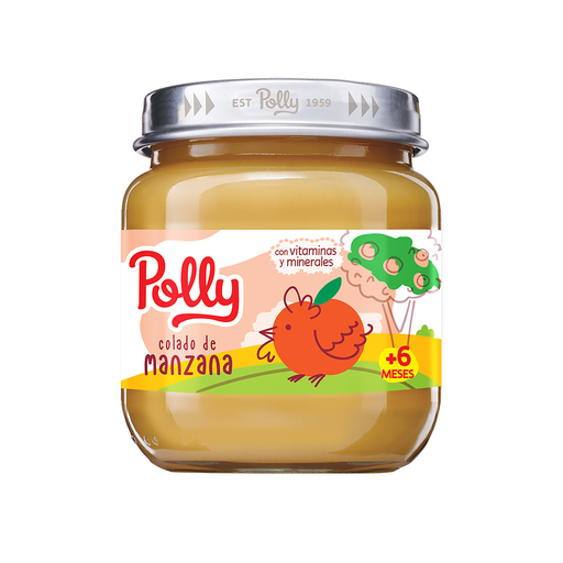 [7591112000499] Colado Manzana Polly 113 gr