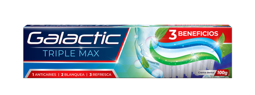 [7595751002708] Crema Dental Triple max Galactic 100gr.