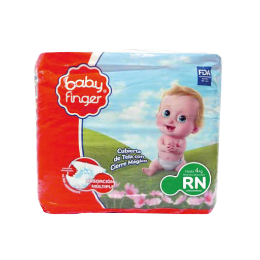 [6970506201550] Pañal Baby Finger Alive - Talla RN 10 UND