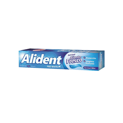 [7597257001650] Alive Crema dental Alident Pro-White Gel Azul 100 gr
