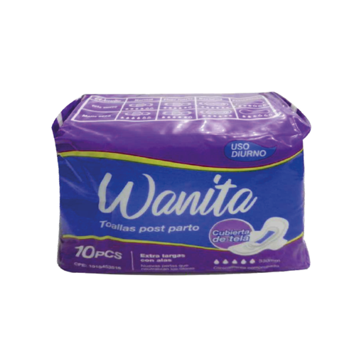 [7590612198316] Toalla Alive Wanita Nocturno 10 Und