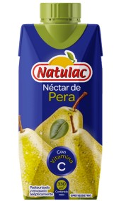 [7592396004470] Néctar de Pera Natulac Tetrapak 330 ml