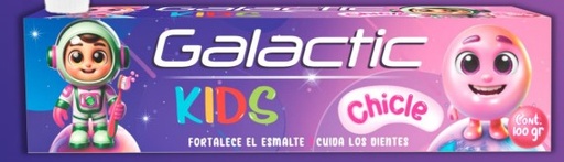 [7595751005969] Galactic Crema Dental Astronauta Chicle Niños 100g