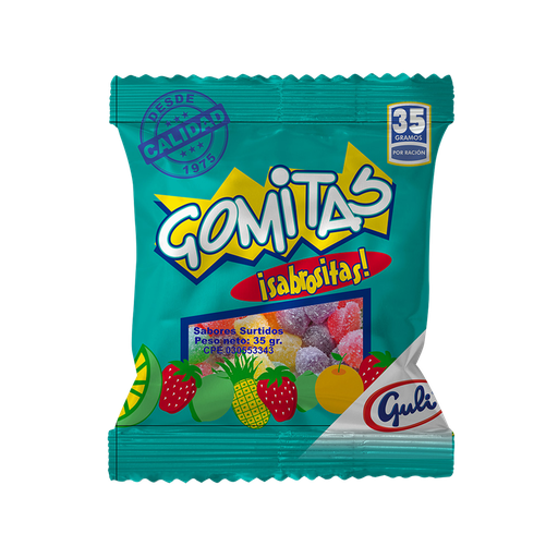 [7591626023014] Gomitas Sabrositas Guli 16u x 35gr