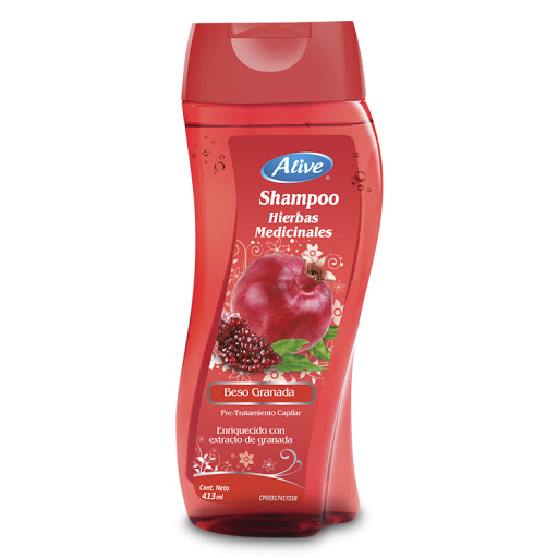 [8522429933018] Alive Champú Herbal Granada 413ml
