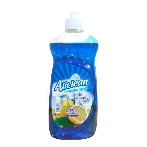 [7597597004830] Lavaplatos Alive Aliclean Azul 350ml