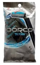 [8801038562421] Alive Afeitadoras Dorco Azul 5 unidades