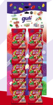[7591626061016R] Ristra Bin Bin Guli Caramelos Masticables 10ux30gr