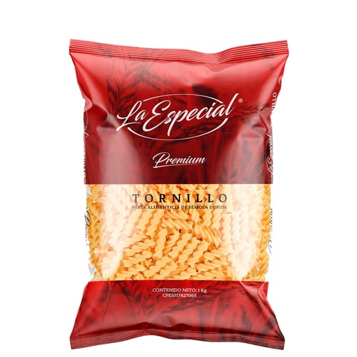 [7591944000278] Pasta La Especial Tornillo Premium 1Kg
