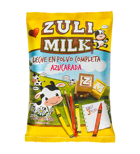 [7591691181671] Zulimilk Leche en Polvo Completa Azucarada 380 gr