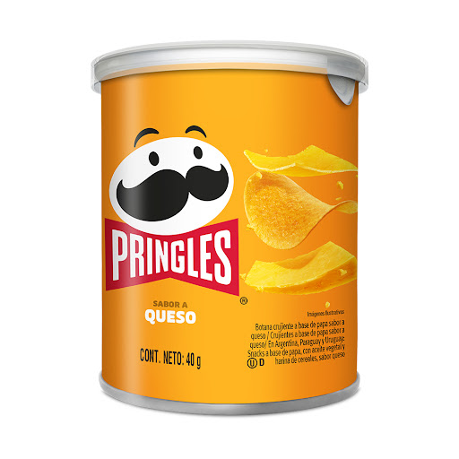 [38000846755] Pringles Sabor a Queso Pequeña 40gr