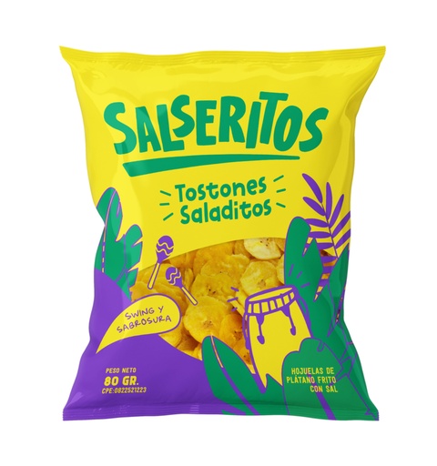 [51497357504] Salseritos Tostón Sal Iselitas 80gr