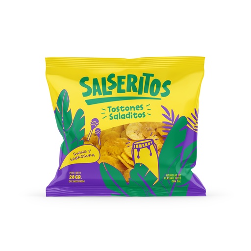 [51497342234] Salseritos Tostón Sal Iselitas 28gr