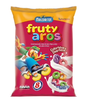 [7591039535012] Maizoritos Fruty Aros 240gr