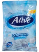 [7597597003826] Detergente en Polvo Alive Blanqueador Perla 200g