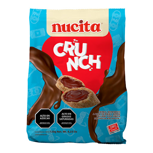 [7591675000370] Nucita Crunch Flow Pack 120 gr