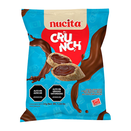 [7591675000639] Nucita Crunch Flow Pack 35 gr