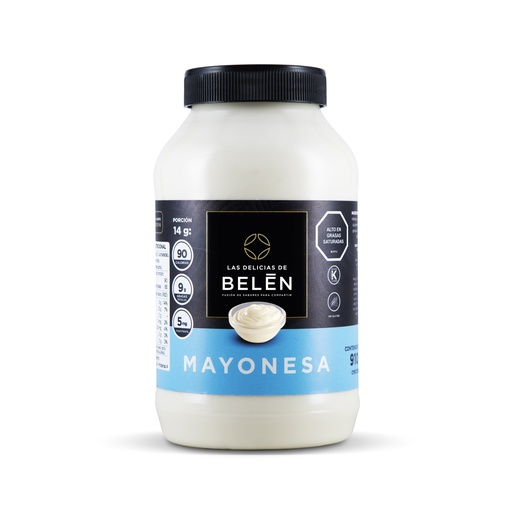 [7591776000682] Mayonesa Las Delicias de Belén 910 g