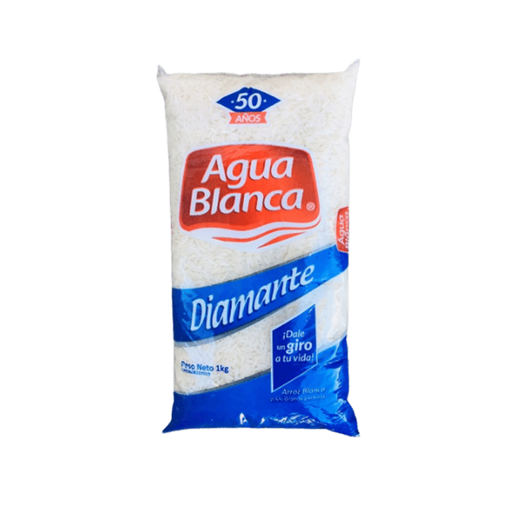 Arroz Agua Blanca Diamante 1 Kg.