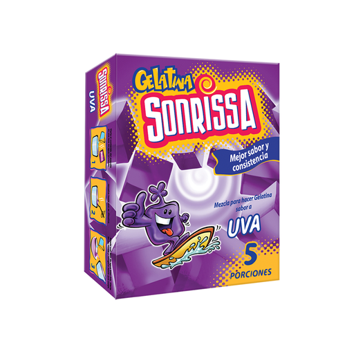 [7591112061667] Gelatina de Uva Sonrissa 66 G.