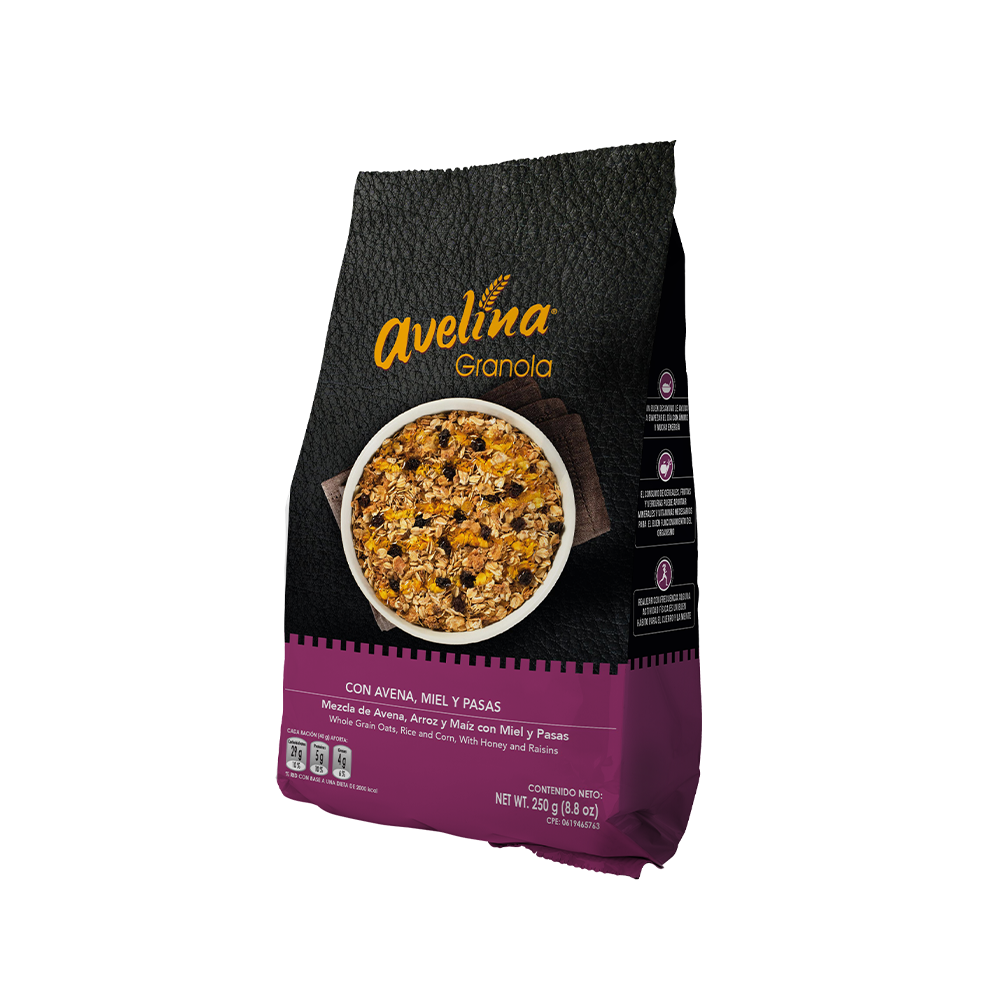 Granola Miel Pasa Avelina 250 gr