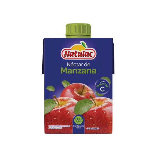 [7592396002100] Nectar de Manzana Natulac Tetrapak 500 ml