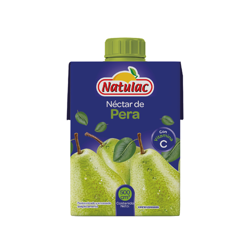 [7592396002087] Nectar de Pera Natulac Tetrapak 500 ml