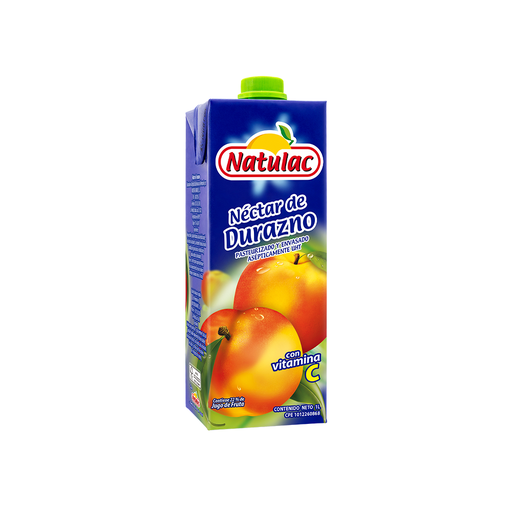 [7592396002070] Néctar de Durazno Natulac UHT 1 L