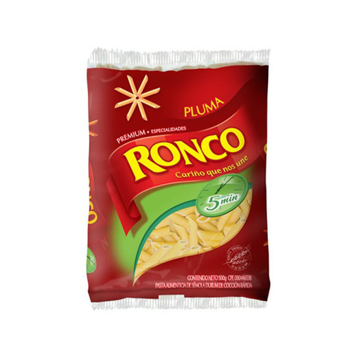 [7591123000570] Pasta Ronco Pluma Jet Almohada 500 Gr