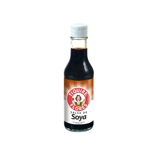 [7591112056014] Salsa Soya Tiquire Flores 150 Cc