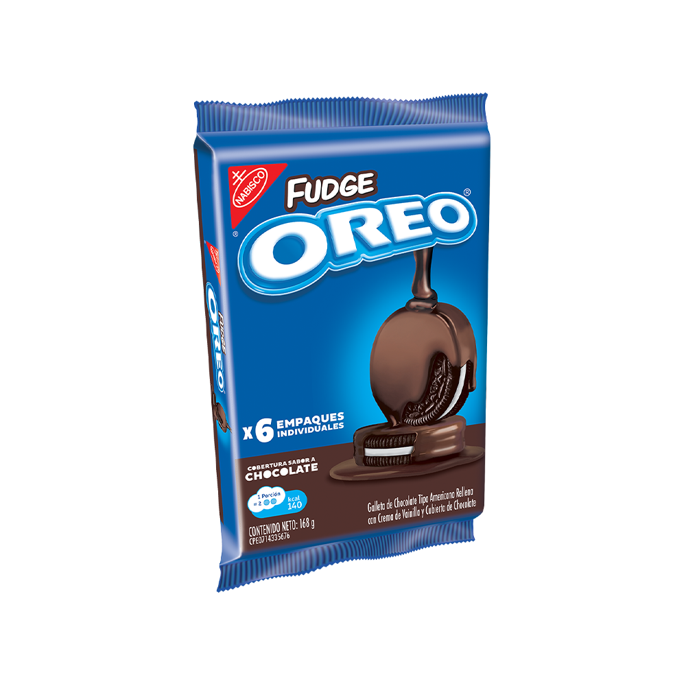 Galletas Oreo Fudge (6 Unidades)