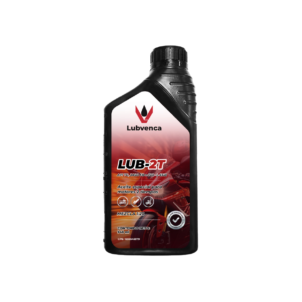 Aceite Lubvenca 2T 946 ml