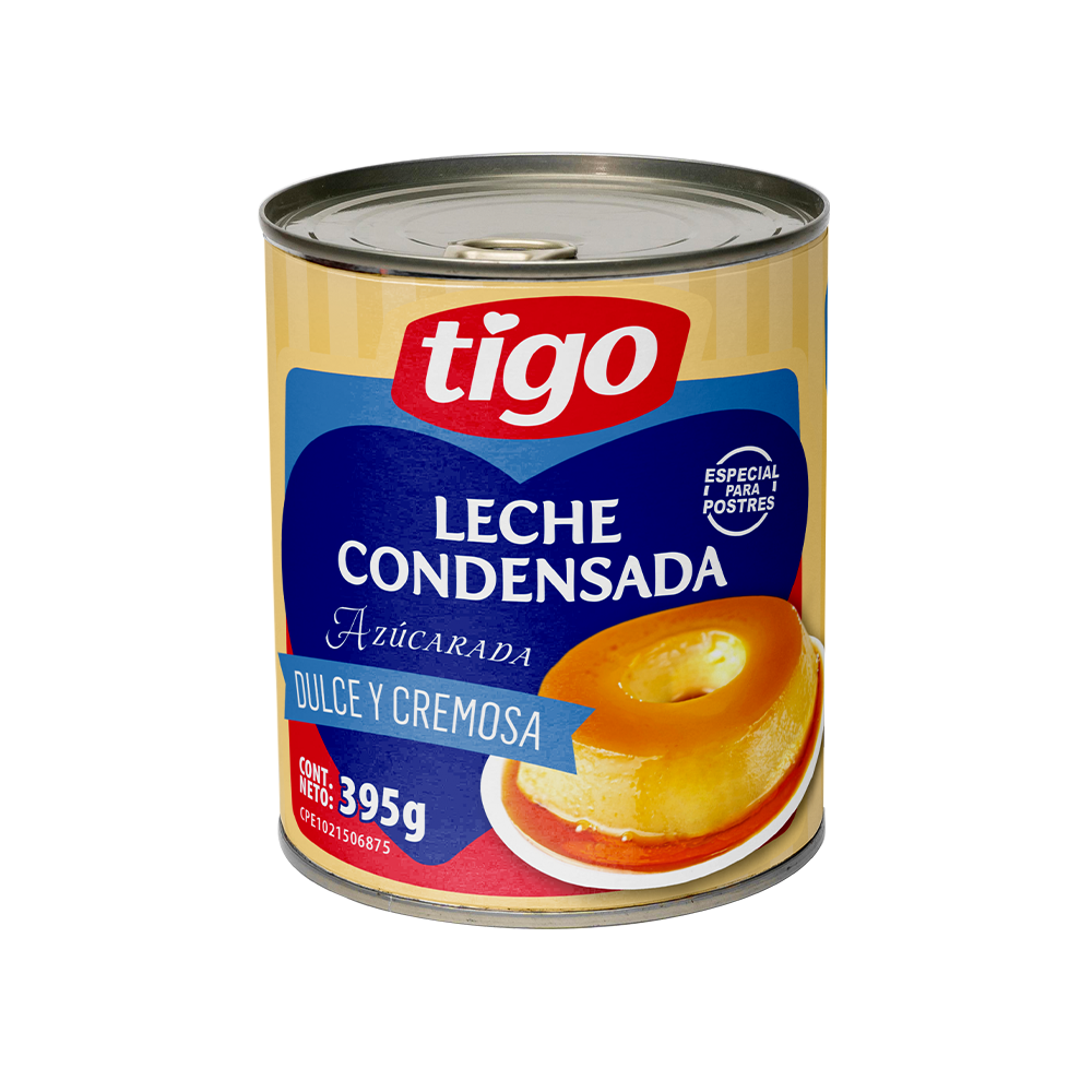 Leche Condensada Lata Tigo 395 gr