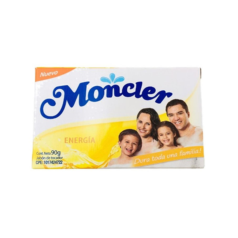 Jabón Moncler Amarillo Energía 90gr