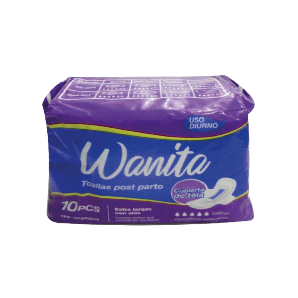Toalla Wanita Nocturno 10 Und