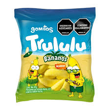 Gomitas Trululu Bananos - Bolsa 80G