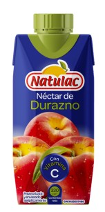 Néctar de Durazno Natulac Tetrapak 330 ml