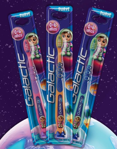 Galactic Cepillo Dental Astronauta niños