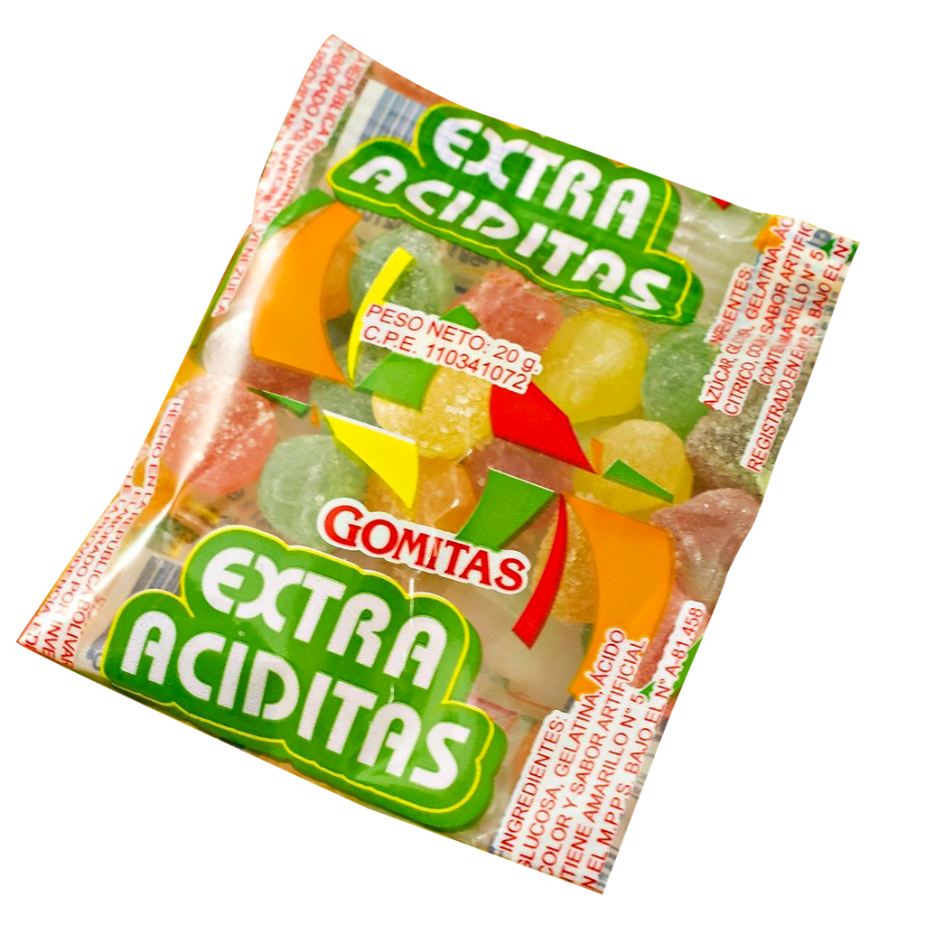 Gomitas Extra Aciditas 18u x 20gr