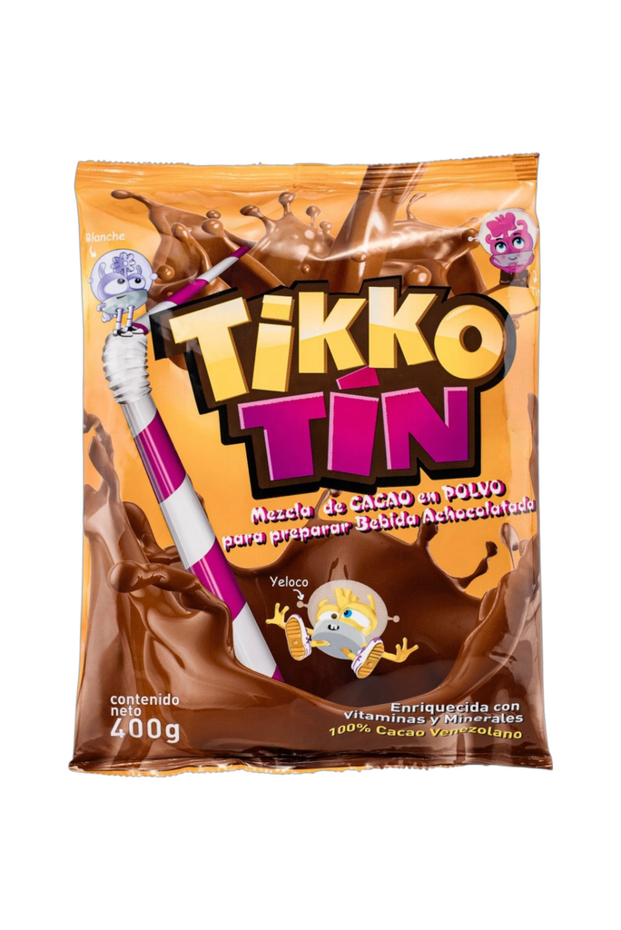 TikkoTín Mezcla de cacao en polvo 400gr
