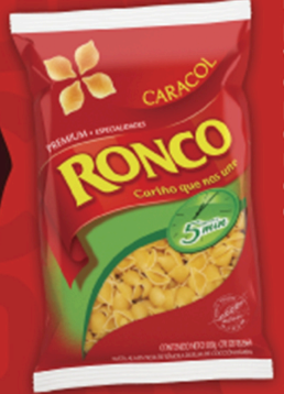 Pasta Ronco Jet Caracol 500gr