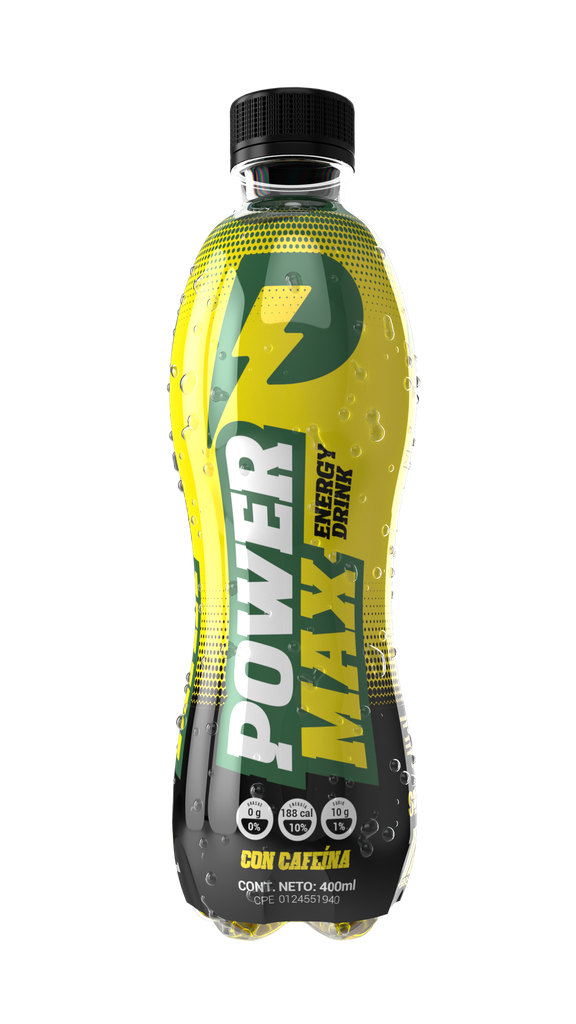 Power Max Bebida Energizante 400 ml