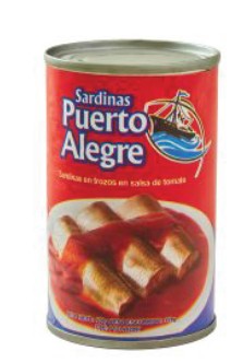 Sardinas Puerto Alegre en Salsa de Tomate 170gr