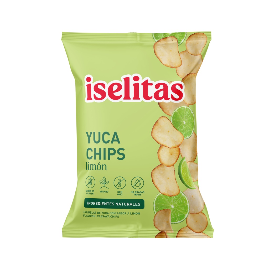 Yuca Chips Limon Iselitas 70gr