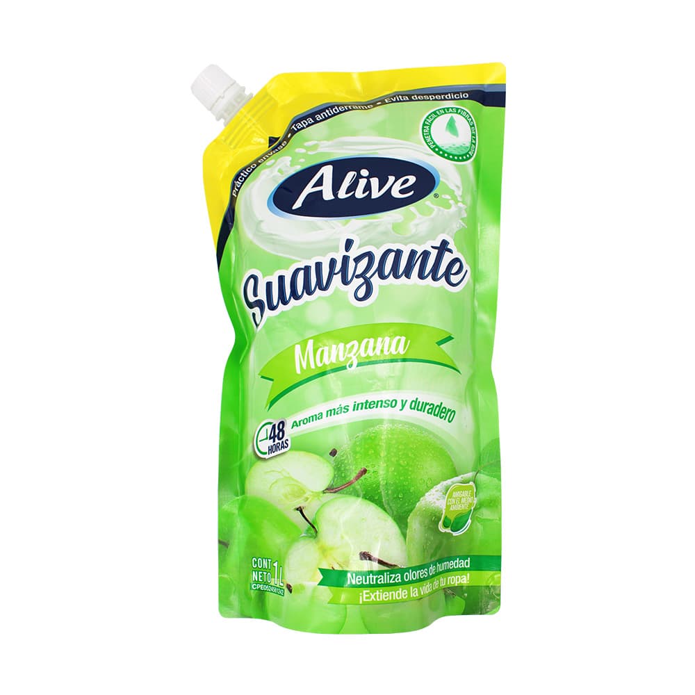 Suavizante Alive Manzana 180 ml