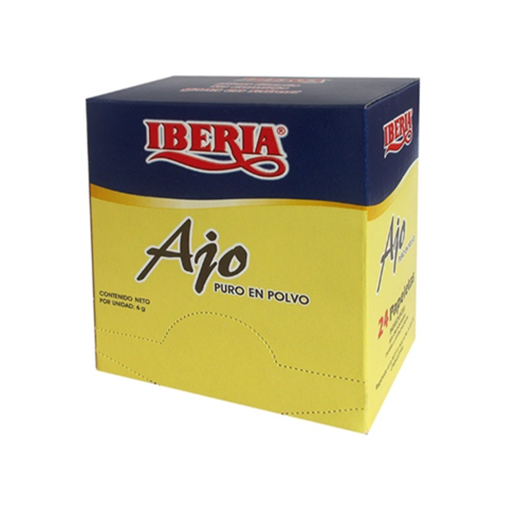 Ajo Puro en Polvo Iberia 6 gr