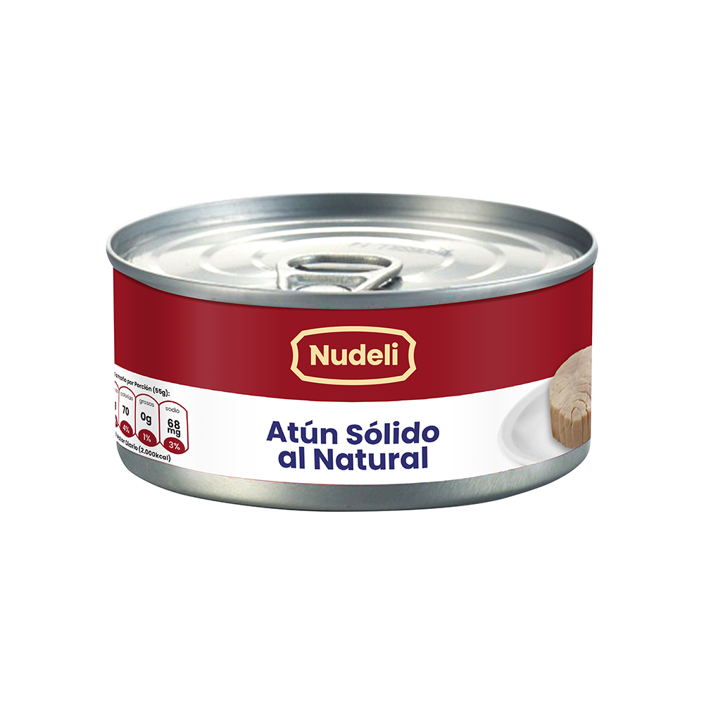 Atun Solido al Natural 170 gr Nudeli