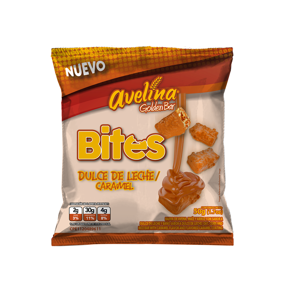 Bites Dulce de Leche Avelina 50gr (4 Unidades)