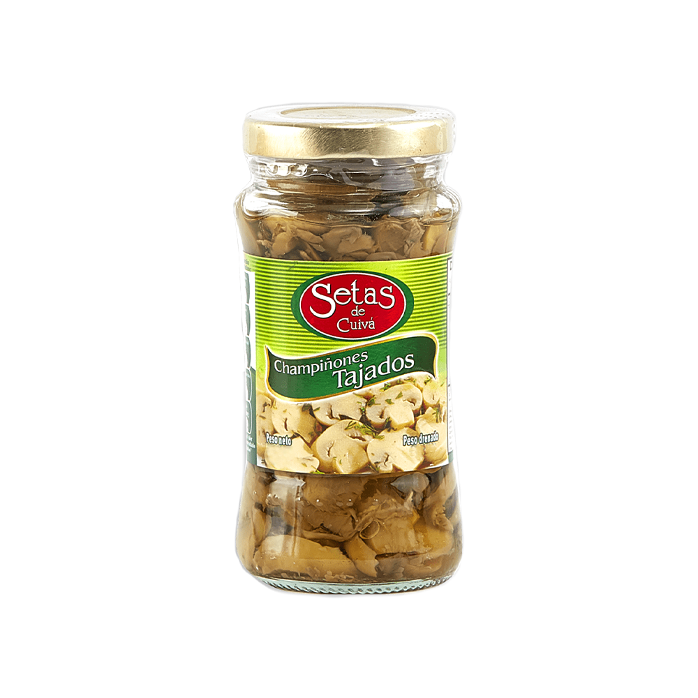 Champiñones Tajados Setas de Cuivá 130gr.